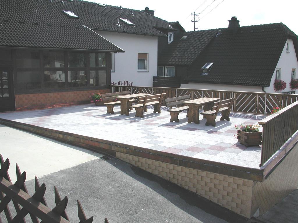 Pension Loeffler Steinbach am Wald Экстерьер фото
